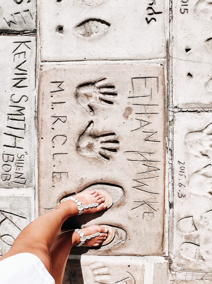 Los Angeles Walk of Fame Hand- und Fußabdrücke